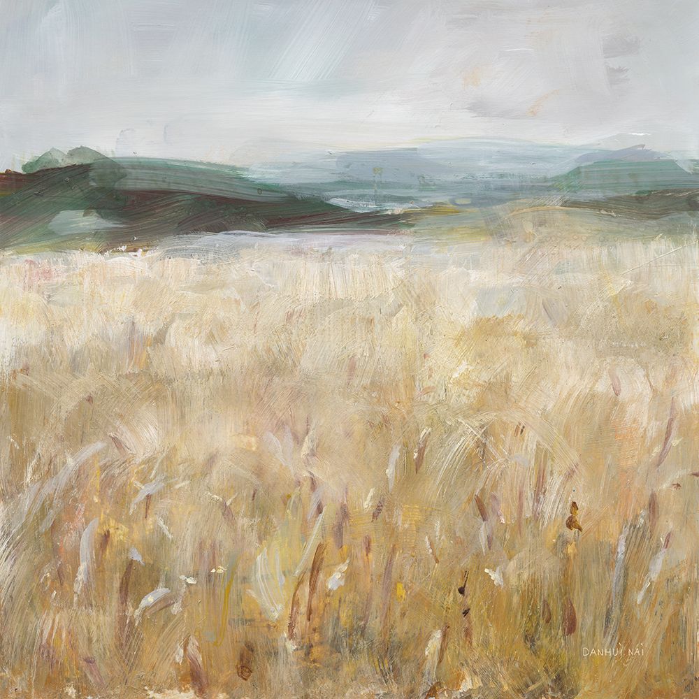 Field of Gold I art print by Danhui Nai for $57.95 CAD