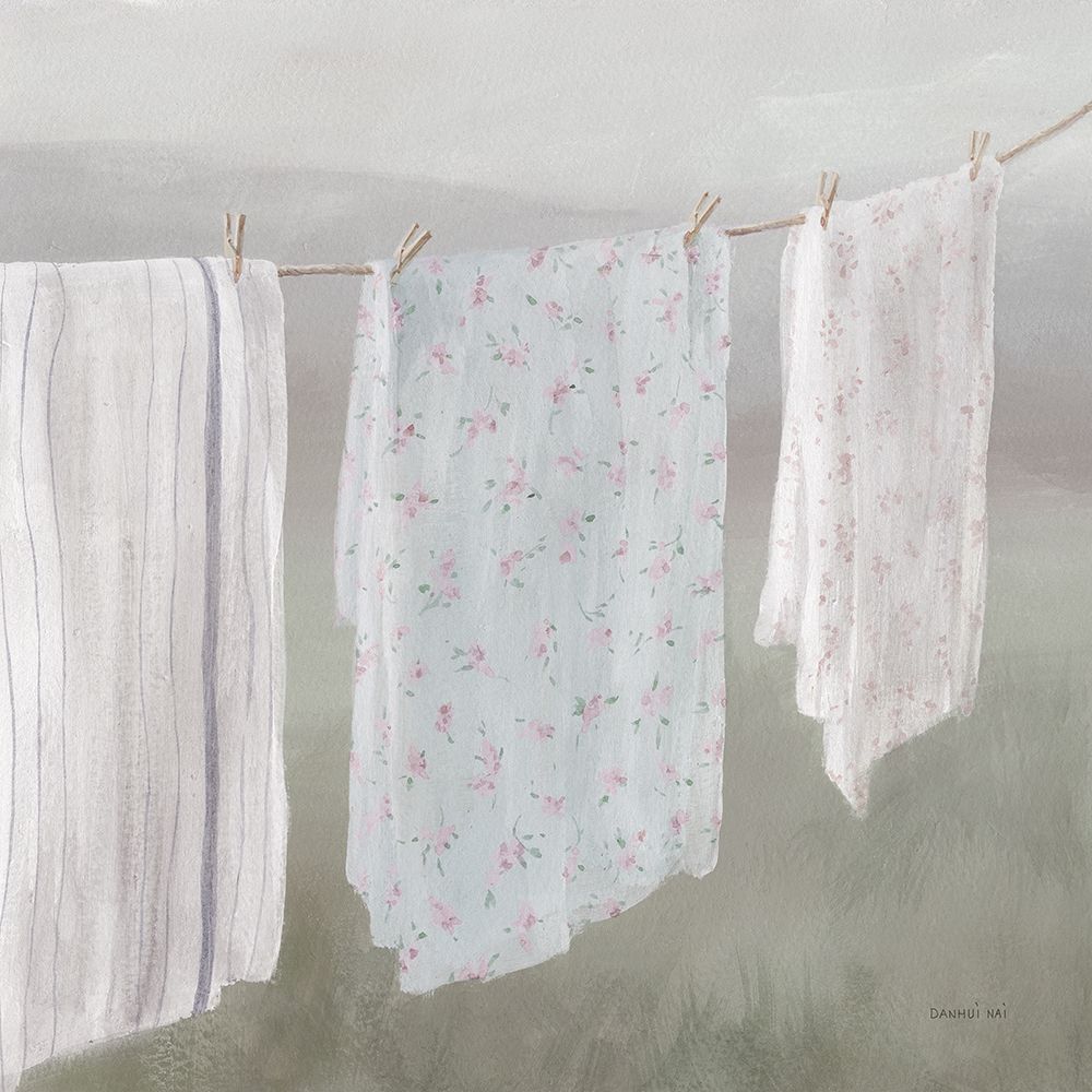 Laundry Day II Neutral art print by Danhui Nai for $57.95 CAD