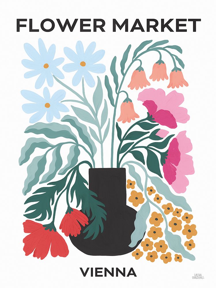 Flower Market IV art print by Laura Marshall for $57.95 CAD