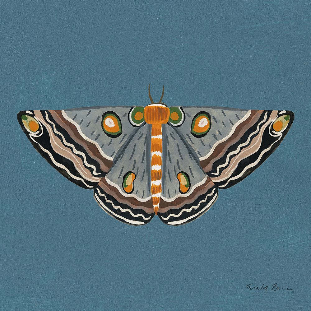 Moth I Sq art print by Farida Zaman for $57.95 CAD