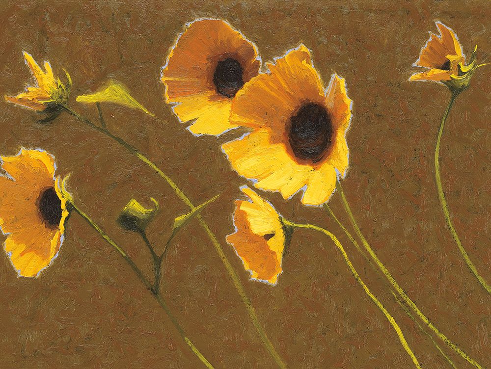 Sunny Flowers I art print by Shirley Novak for $57.95 CAD