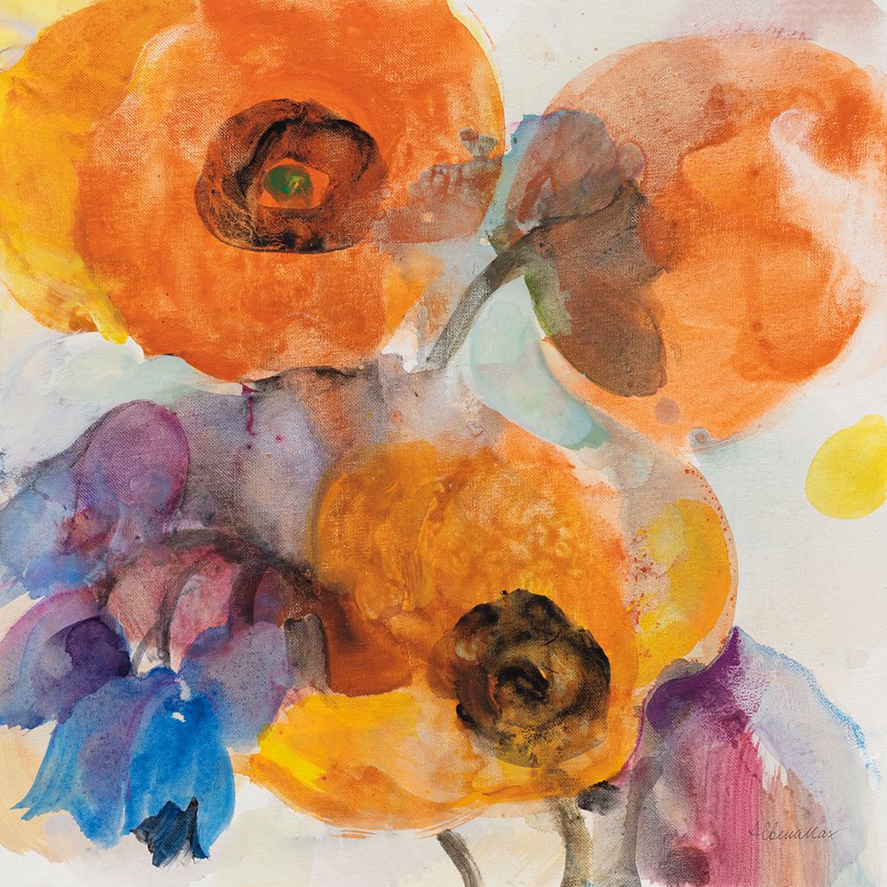 Bright Flowers I art print by Albena Hristova for $57.95 CAD