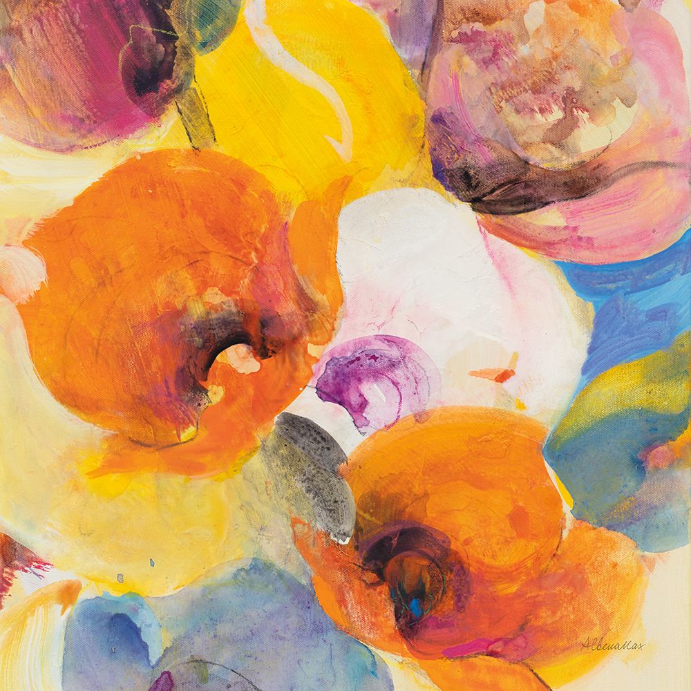 Bright Flowers III art print by Albena Hristova for $57.95 CAD
