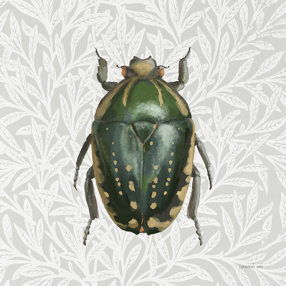 Beetles and Butterflies II art print by Danhui Nai for $57.95 CAD