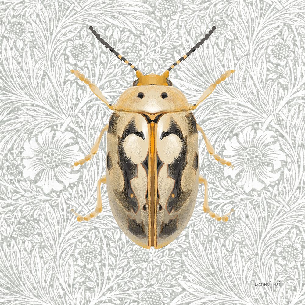 Beetles and Butterflies III art print by Danhui Nai for $57.95 CAD