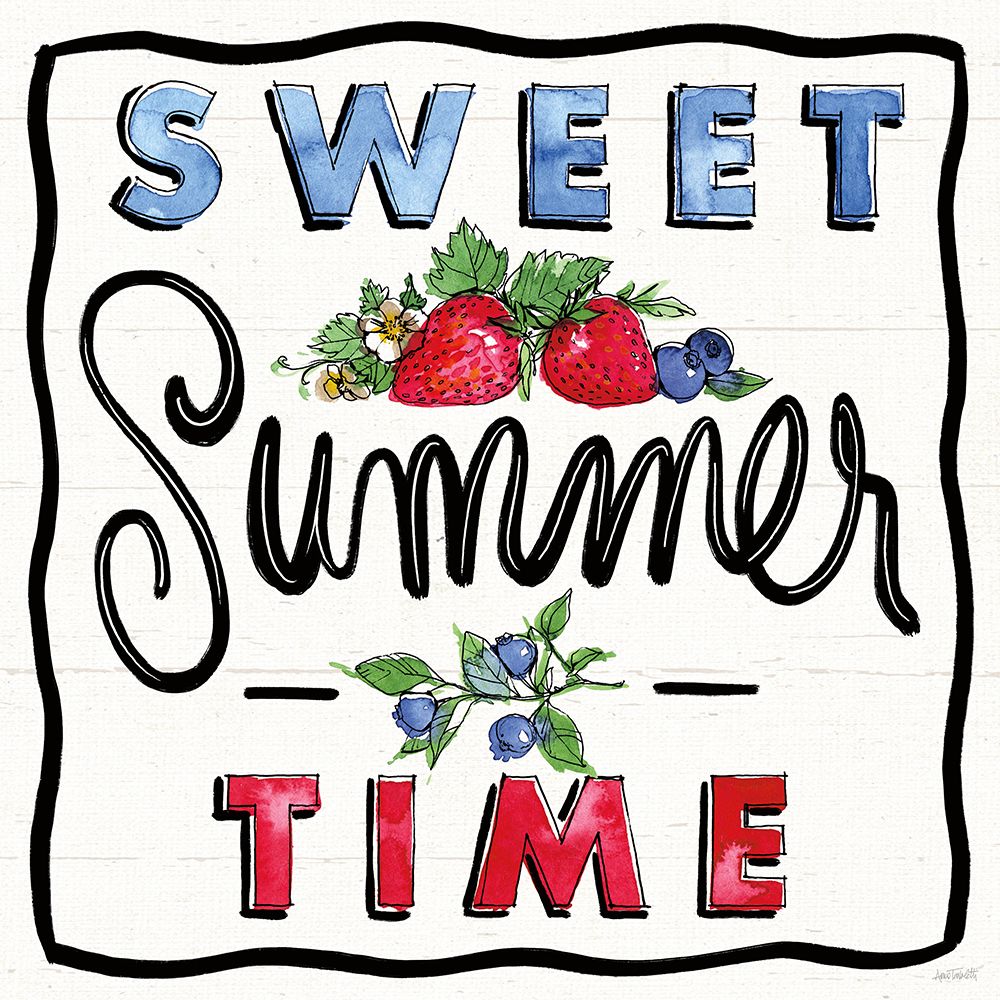 Sweet Summer III art print by Anne Tavoletti for $57.95 CAD