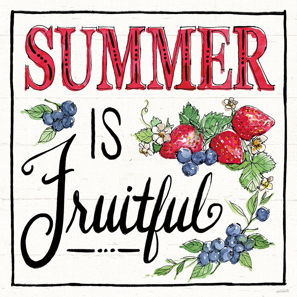 Sweet Summer IV art print by Anne Tavoletti for $57.95 CAD