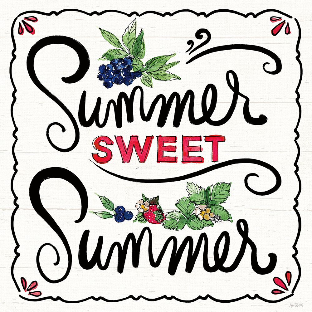 Sweet Summer V art print by Anne Tavoletti for $57.95 CAD