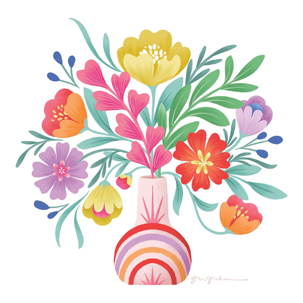 Bold Bouquet art print by Gia Graham for $57.95 CAD