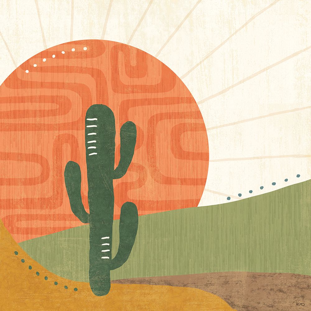 Cool Cacti V art print by Veronique Charron for $57.95 CAD