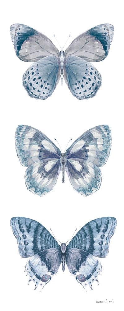 Fragile Wings Butterfly Panel White art print by Danhui Nai for $57.95 CAD