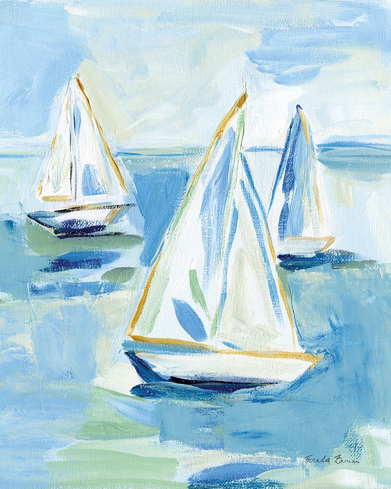 Setting Sail art print by Farida Zaman for $57.95 CAD