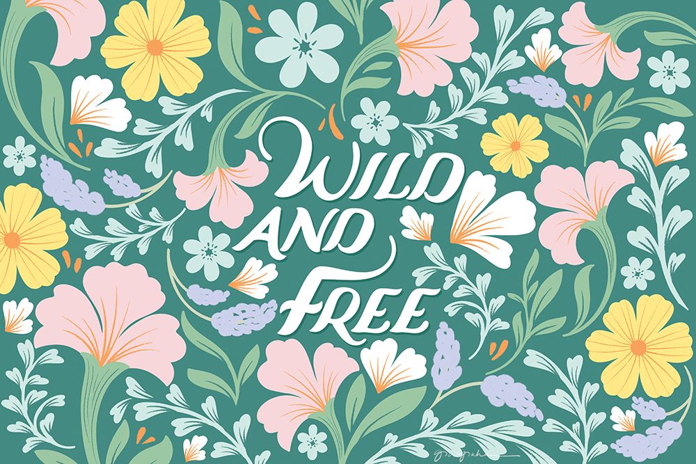 Wild and Free I art print by Gia Graham for $57.95 CAD