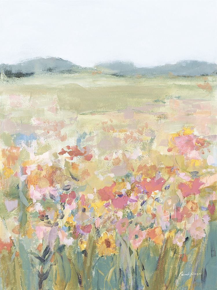 Wildflower Meadow Neutral art print by Pamela Munger for $57.95 CAD