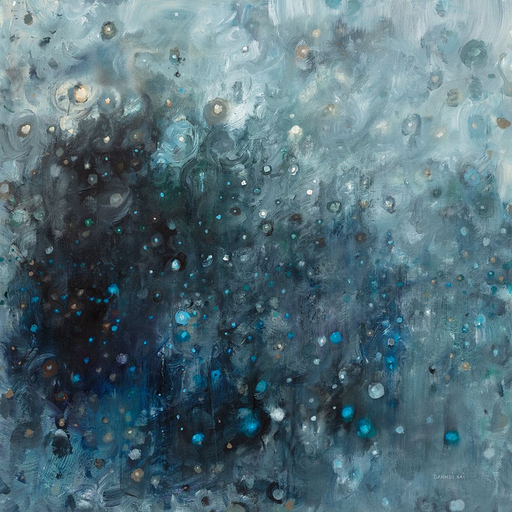 Rain in Gray and Blue art print by Danhui Nai for $57.95 CAD
