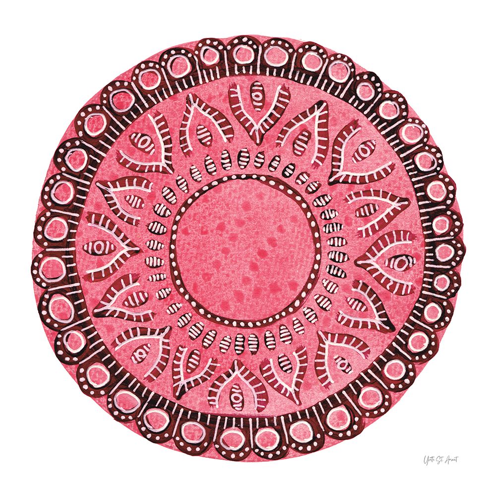 Pink Mandala art print by Yvette St. Amant for $57.95 CAD