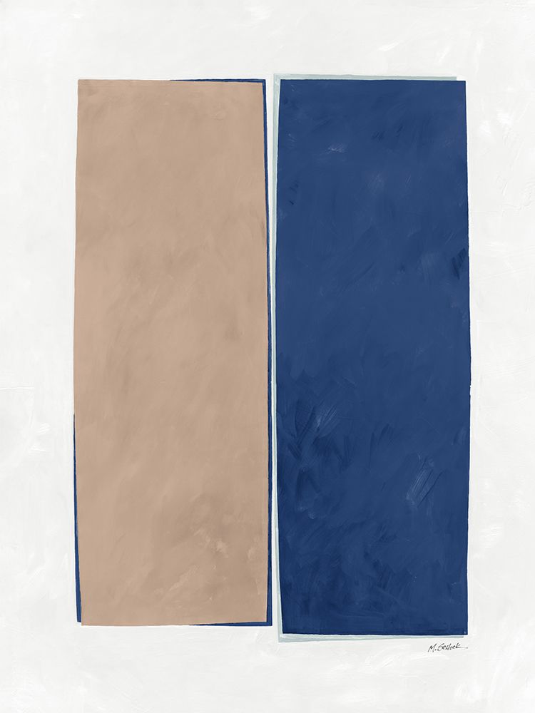 Monolithic II Blue art print by Mike Schick for $57.95 CAD
