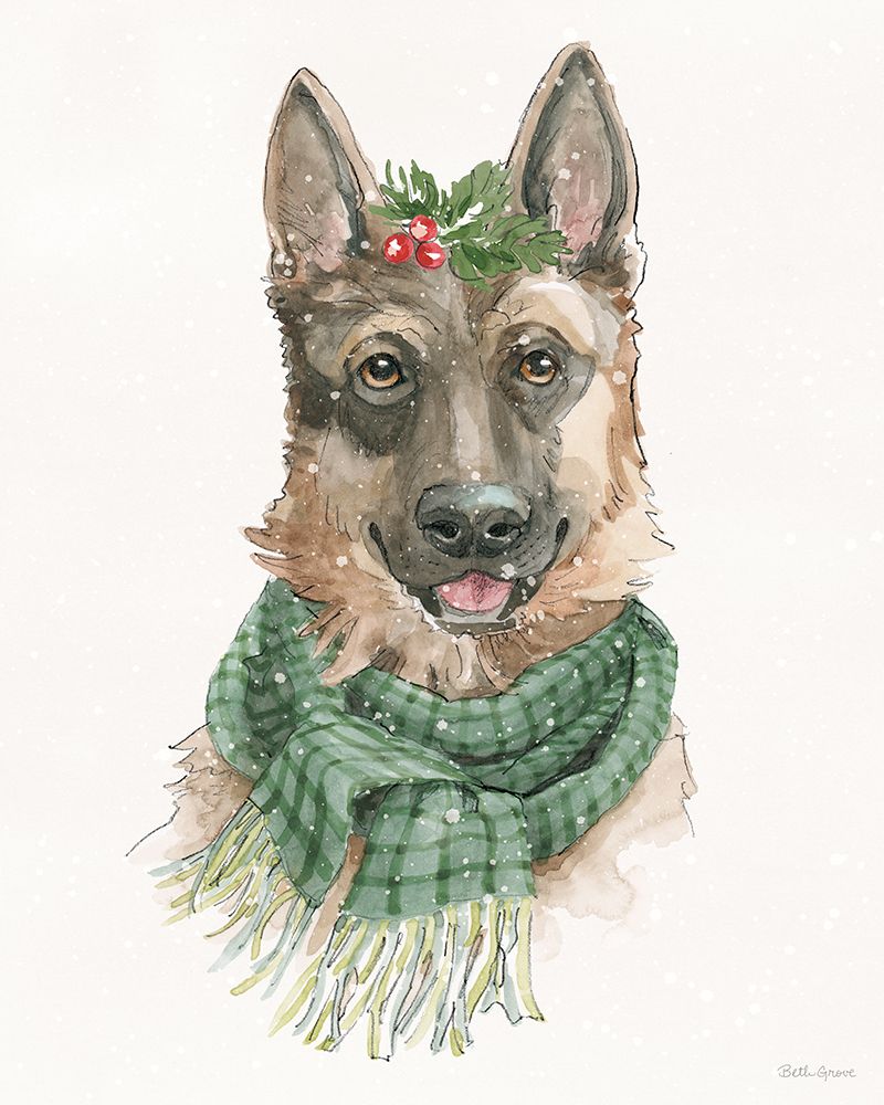 Winter Paws IV art print by Beth Grove for $57.95 CAD
