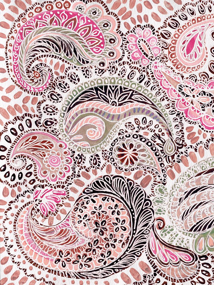 Paisley Print I art print by Yvette St. Amant for $57.95 CAD