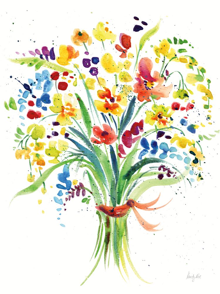 Blooming Bouquet art print by Kristy Rice for $57.95 CAD