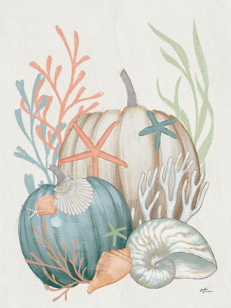 Our Home Shells I art print by Janelle Penner for $57.95 CAD