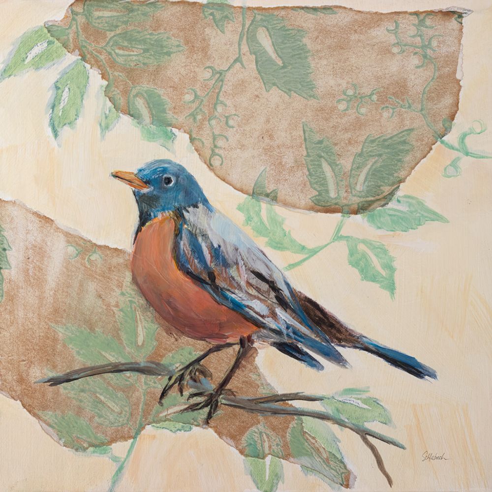 Songbird Robin art print by Sue Schlabach for $57.95 CAD