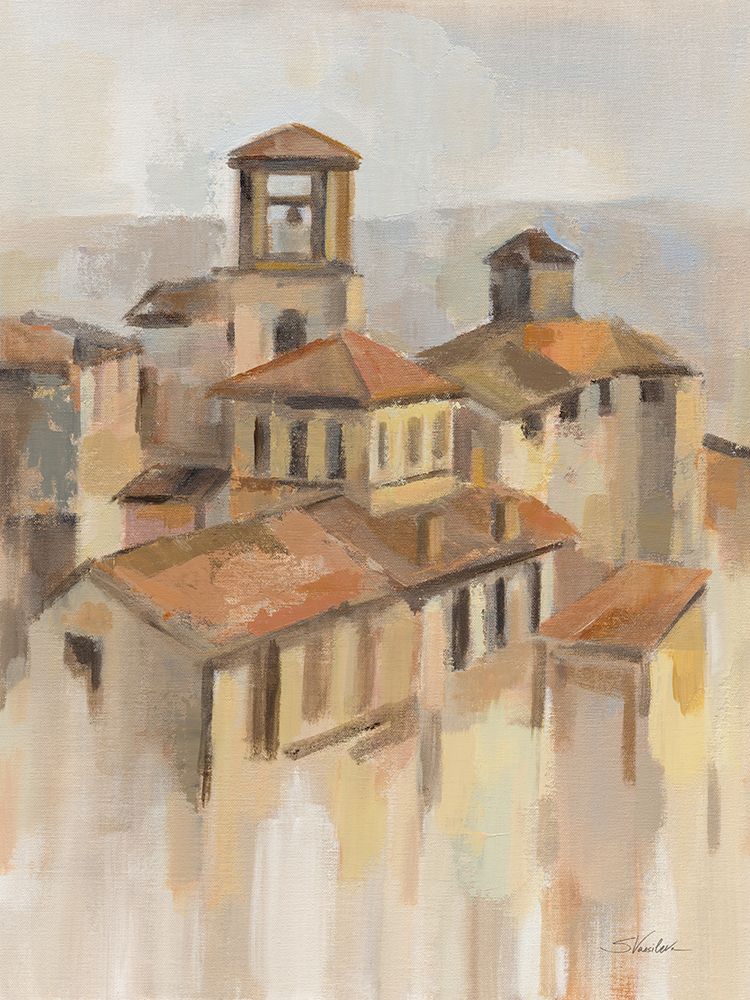 Town in Umbria I art print by Silvia Vassileva for $57.95 CAD