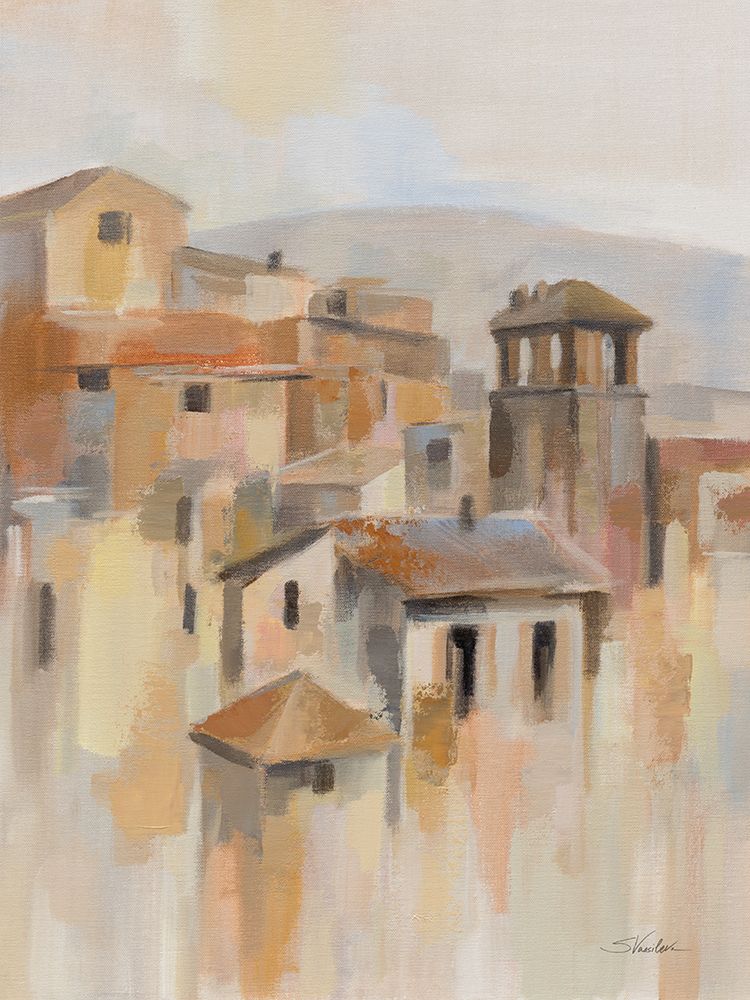 Town in Umbria II art print by Silvia Vassileva for $57.95 CAD