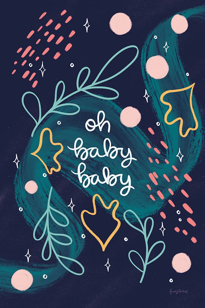 New Baby I art print by Becky Thorns for $57.95 CAD
