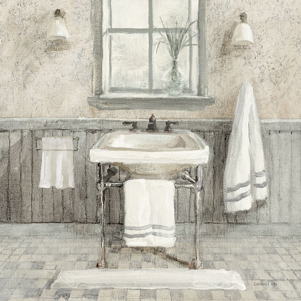 Victorian Sink I Neutral art print by Danhui Nai for $57.95 CAD