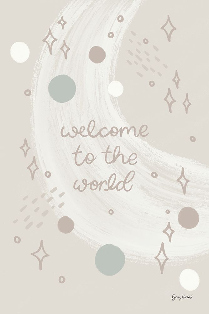 New Baby II Neutral art print by Becky Thorns for $57.95 CAD