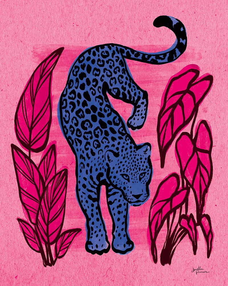 Jungle Cats I Bright art print by Janelle Penner for $57.95 CAD