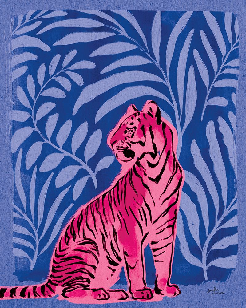Jungle Cats II Bright art print by Janelle Penner for $57.95 CAD