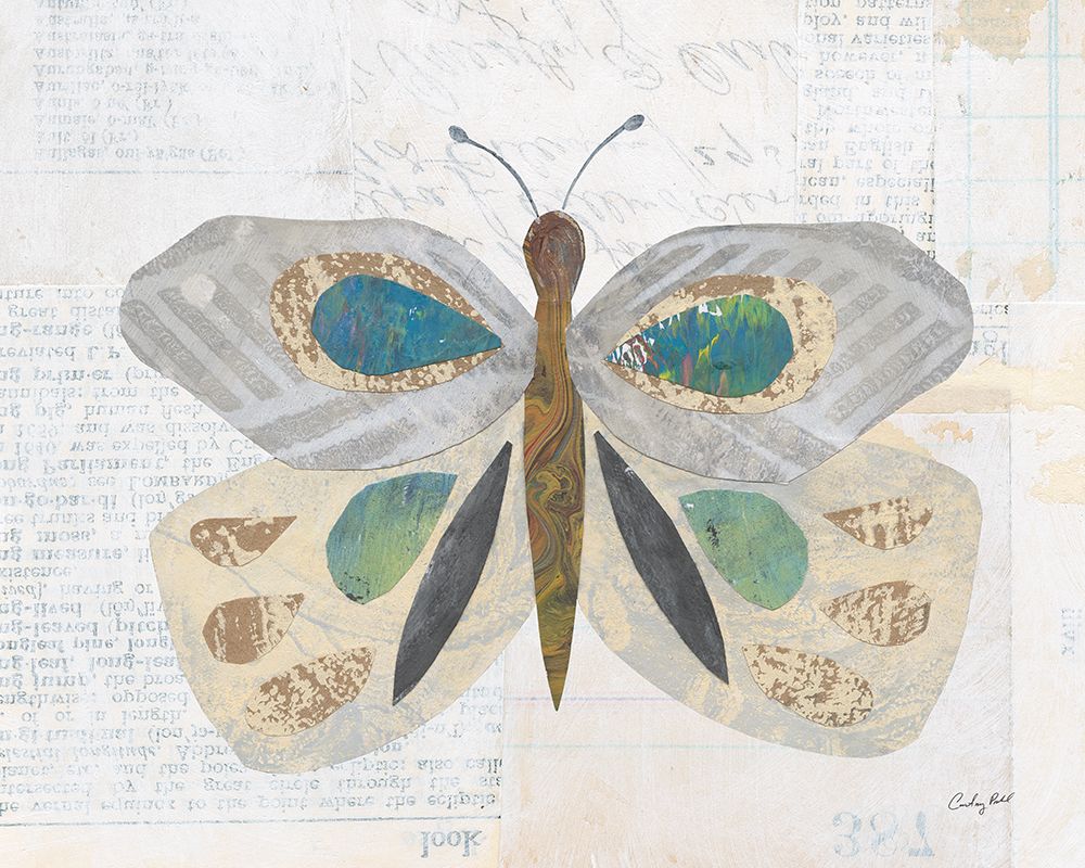 Gentle Butterfly I art print by Courtney Prahl for $57.95 CAD