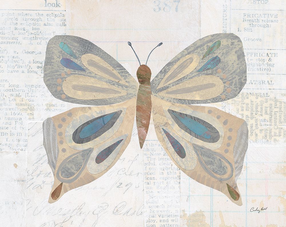 Gentle Butterfly II art print by Courtney Prahl for $57.95 CAD