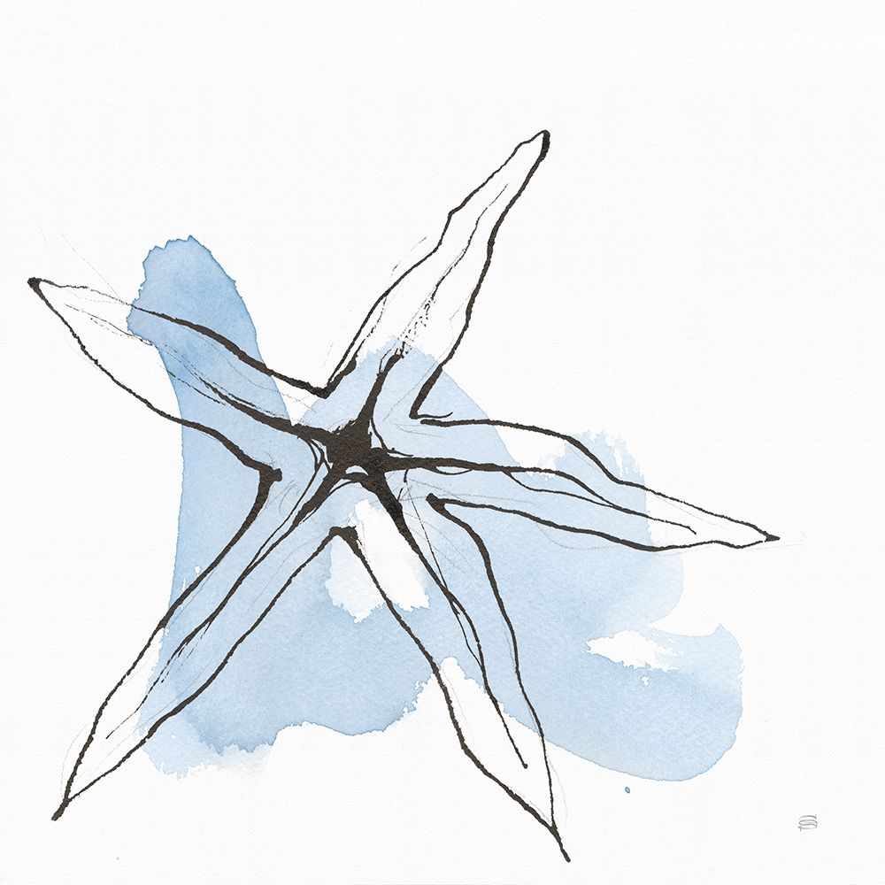 Minimal Starfish I art print by Chris Paschke for $57.95 CAD