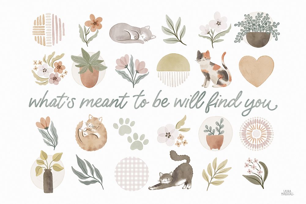Garden Friends VI art print by Laura Marshall for $57.95 CAD