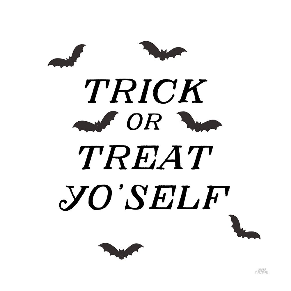 Halloween Typography II art print by Laura Marshall for $57.95 CAD