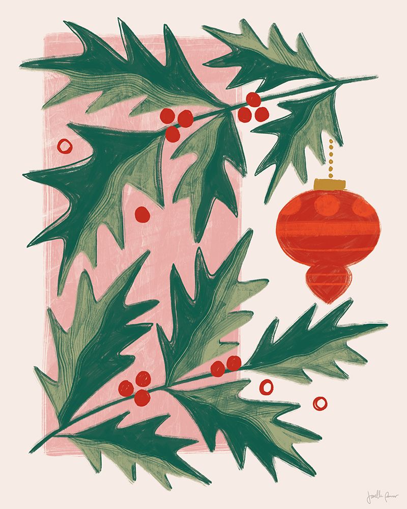 Retro Holiday IV art print by Janelle Penner for $57.95 CAD