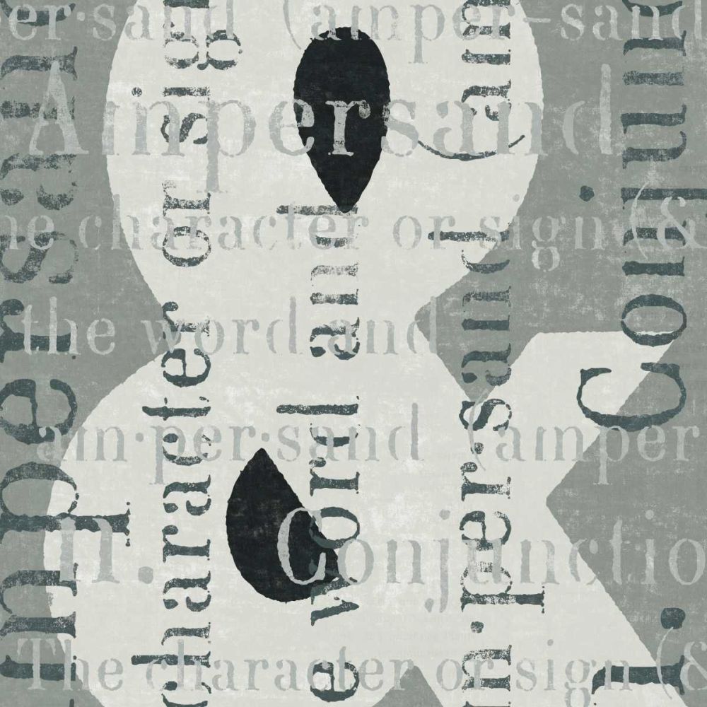 Punctuated Text II art print by Michael Mullan for $57.95 CAD