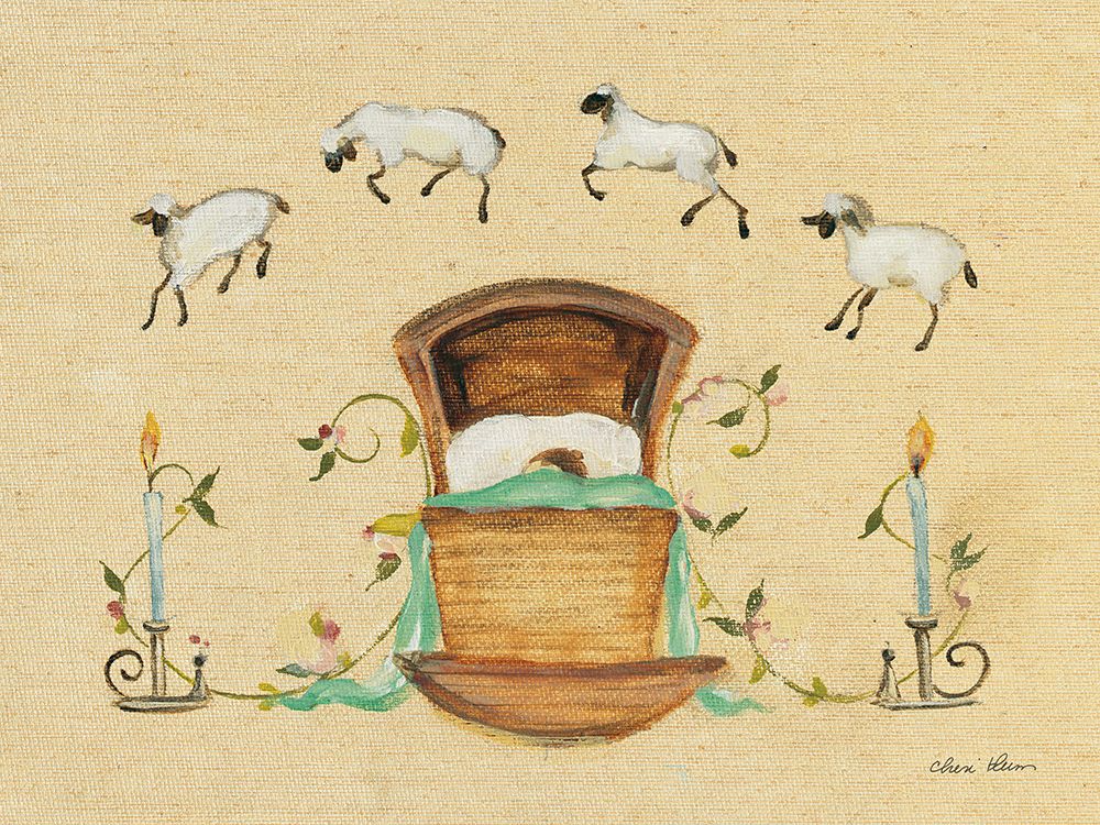 Counting Sheep II art print by Cheri Blum for $57.95 CAD