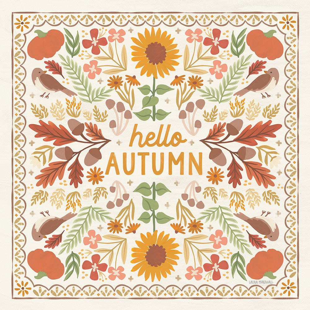 Autumn Days X art print by Laura Marshall for $57.95 CAD