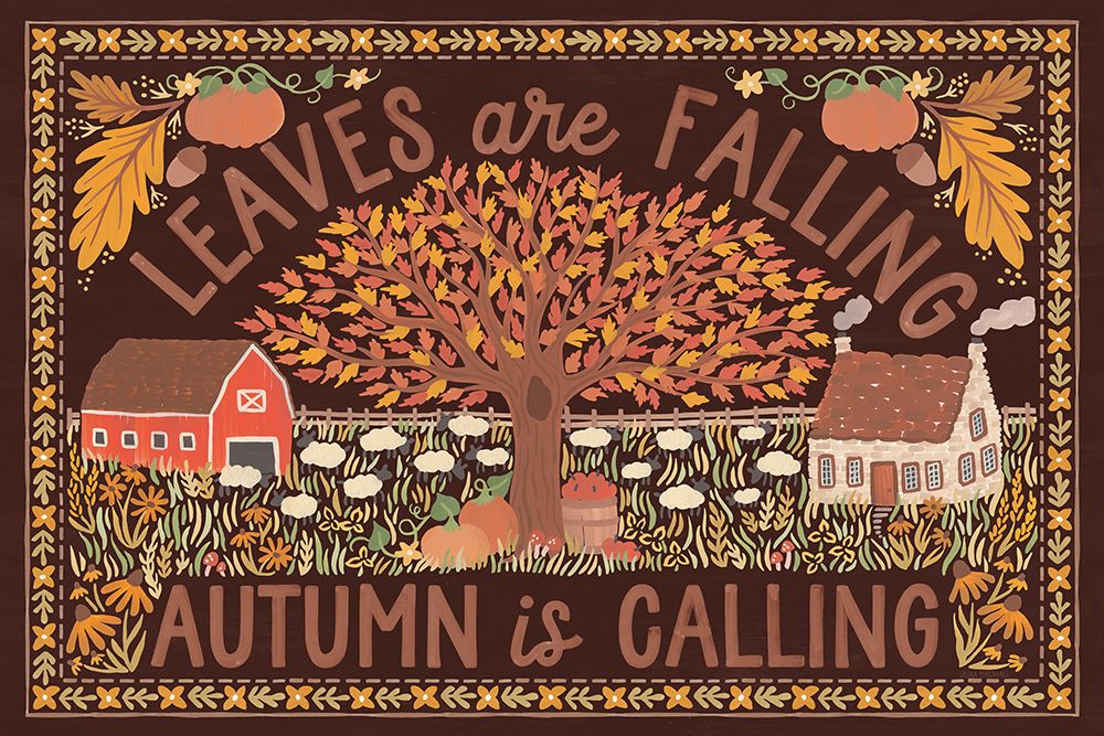 Autumn Days I Dark art print by Laura Marshall for $57.95 CAD