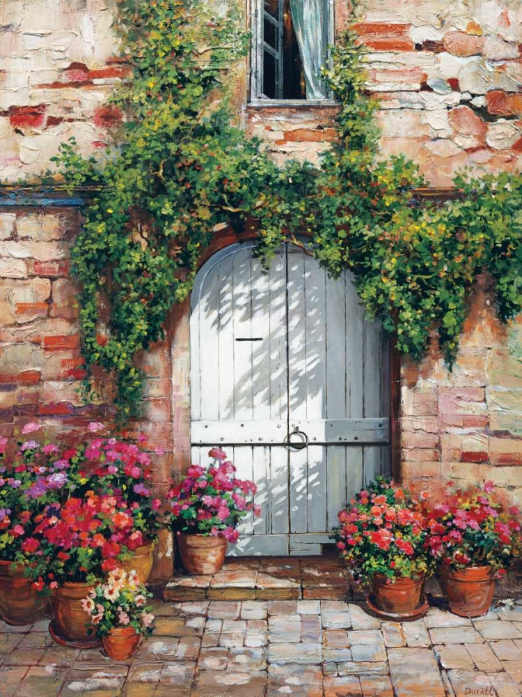 Wooden Doorway, Siena art print by Roger Duvall for $57.95 CAD