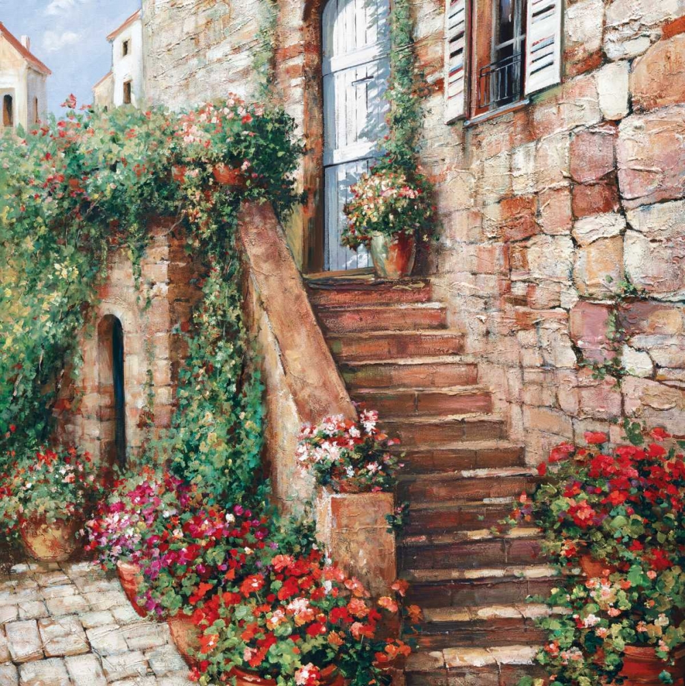 Stone Stairway Petites B art print by Roger Duvall for $57.95 CAD