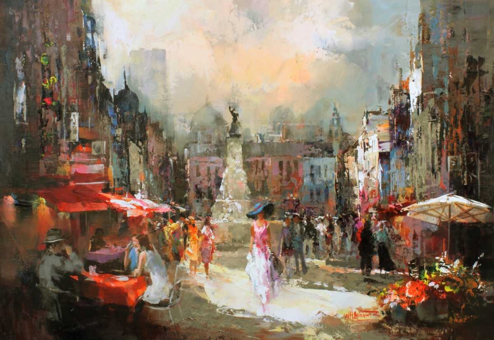 Cafe Rouge III art print by Willem Haenraets for $57.95 CAD