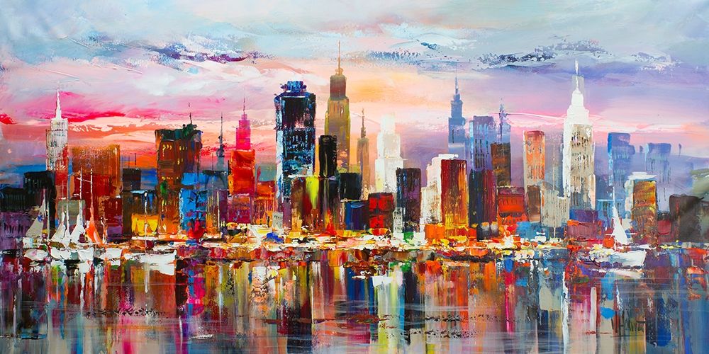 City view I art print by Willem Haenraets for $57.95 CAD