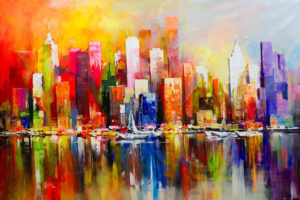 City view II art print by Willem Haenraets for $57.95 CAD