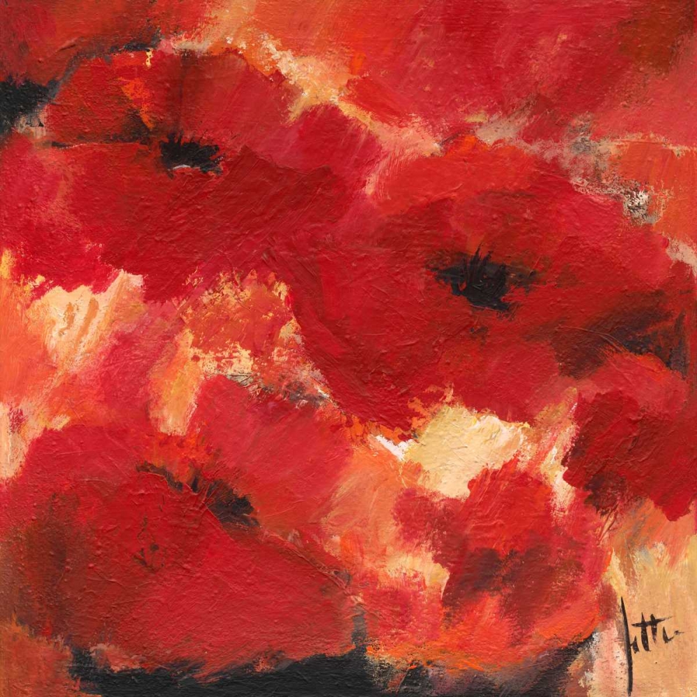 Abstract Flowers I art print by Jettie Roseboom for $57.95 CAD
