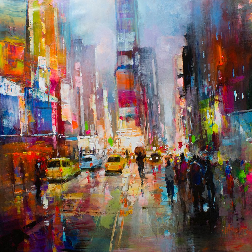 Times Square art print by Willem Haenraets for $57.95 CAD